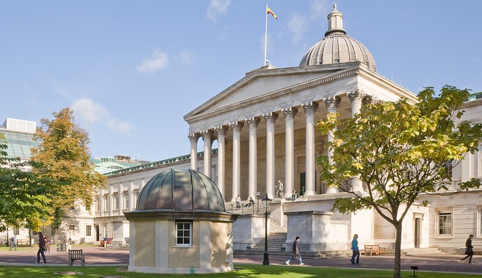 UCL Front Quad and Wilkins Building